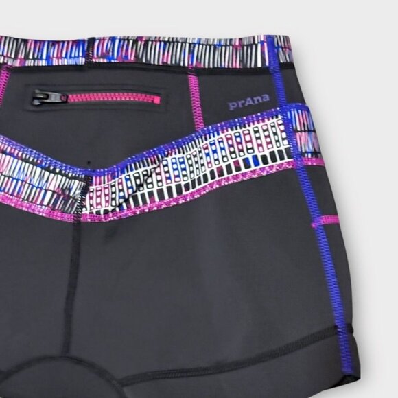NWT PrAna Hydra Shorts Women's Small Black Pink Beach Pool Kayak Raft NEW - Picture 5 of 8
